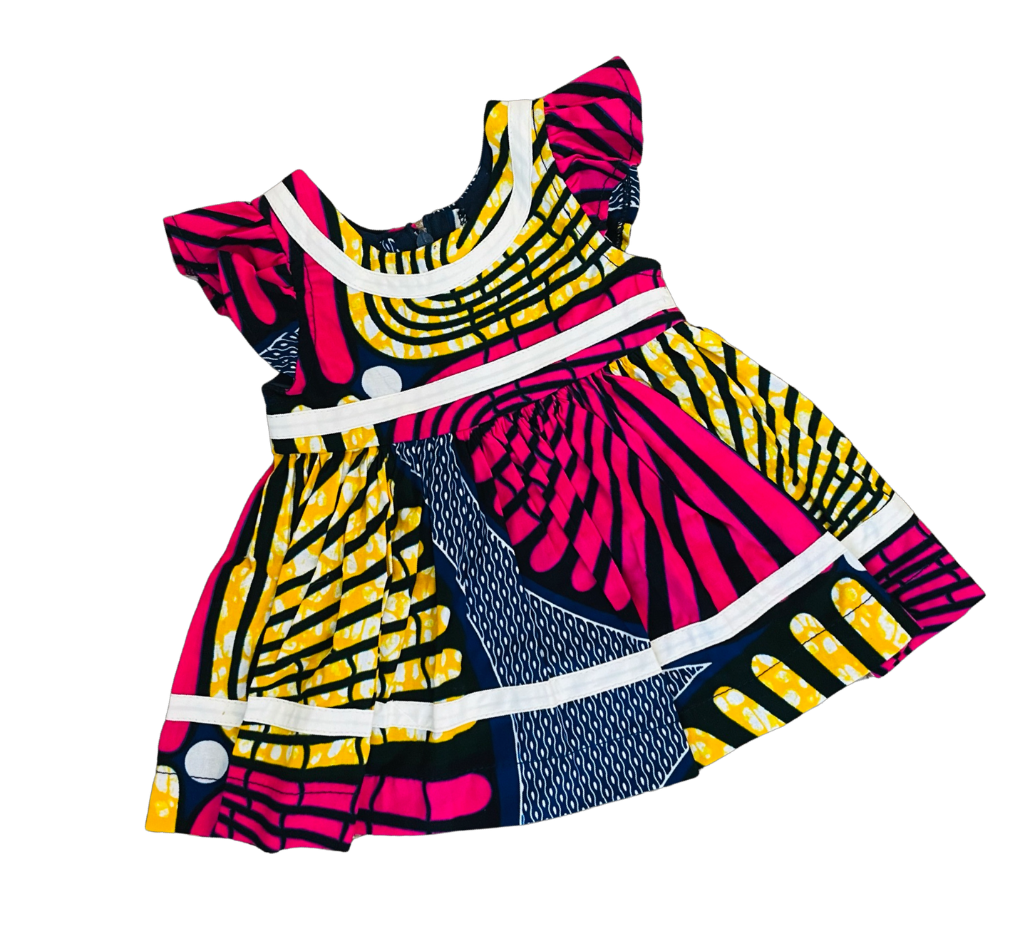 Baby Girl Ruffle Sleeve Dress