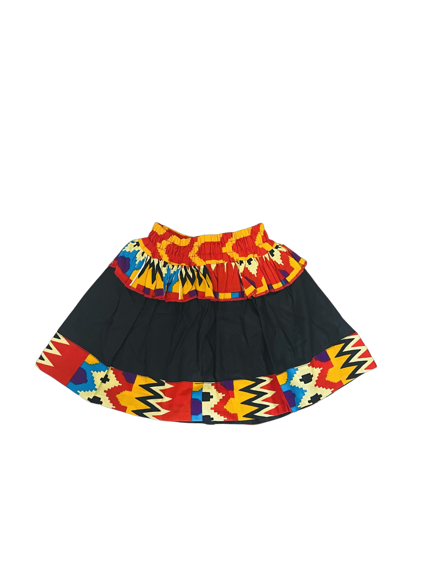 Kente Print Skirt